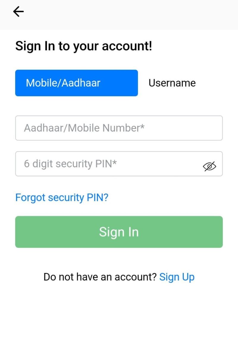 SIGN INTO YOUR ACCOUNT VIA DIGILOCKER visual data 4